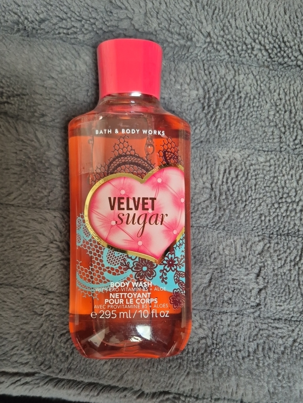 Bath & Body Works Velvet Sugar Pink Body Wash